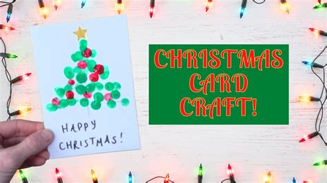 Kids Christmas Crafts 5 Minute Crafts For Kids Christmas Cards For