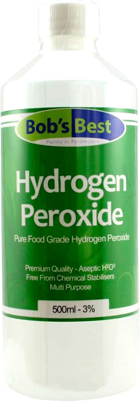 Food Grade Hydrogen Peroxide 3 500ml Uk Grocery