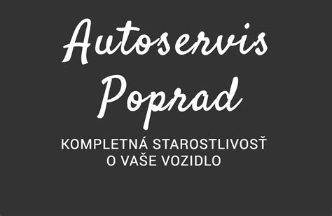 Mkm Invest Autoservis Poprad Poprad