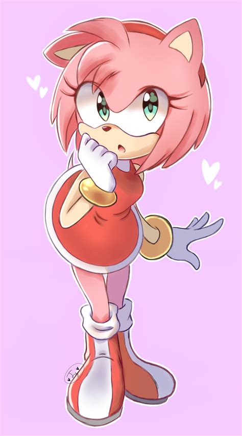 Amy Rose Sonic The Hedgehog Image 2567190 Zerochan Anime Image Board