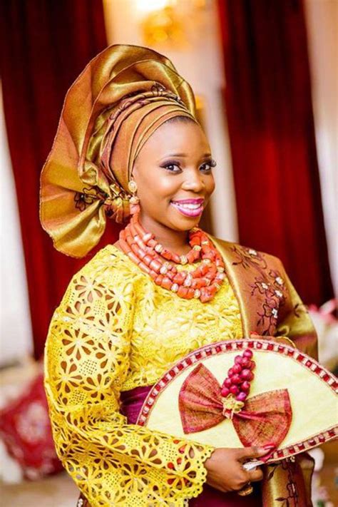 Yoruba Brides Whats Trending Scalloped Geles African Bride