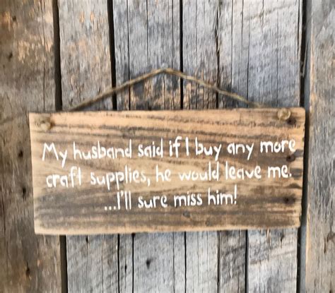 Crafter Signs Crafter T Craft Room Sign Funny Wall Etsy
