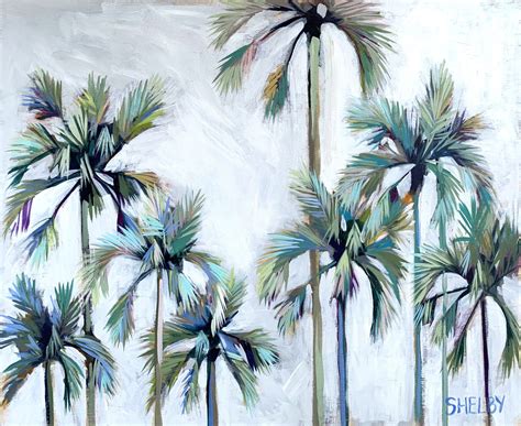 100 Days Of Umbrellas Shelby Dillon Studio In 2020 Palm Trees