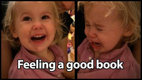 Emotional Roller Coaster... Her reaction to this book is priceless