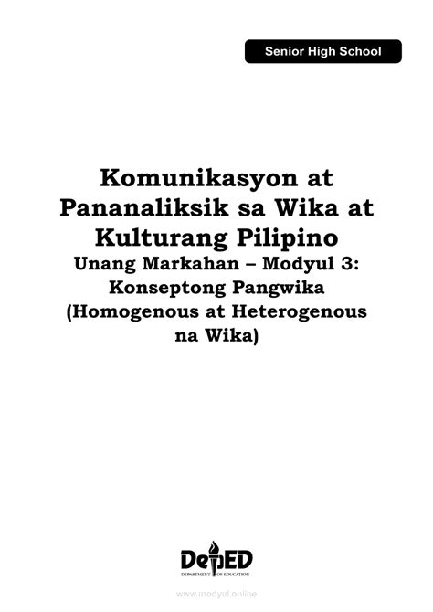 Ano Ang Mga Pang Ugnay Na Itinuturing Sa Wikang Filipino