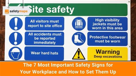 7 Most Important Safety Signs For Your Workplace