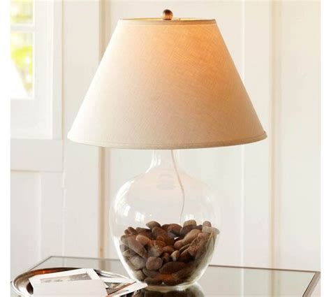 Do you need a little light shed on the subject of bedside lamps too? anything beachy | Table lamp, Lamp, Glass table lamp