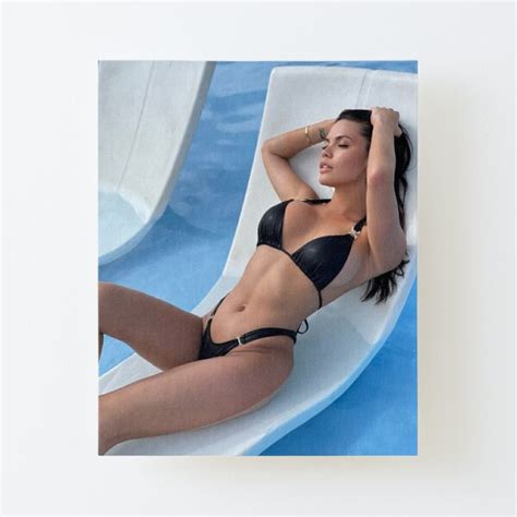 Sexy Woman At The Pool Hot Sexy Girl Female Nude Model Erotic Female Nude Mounted Print For