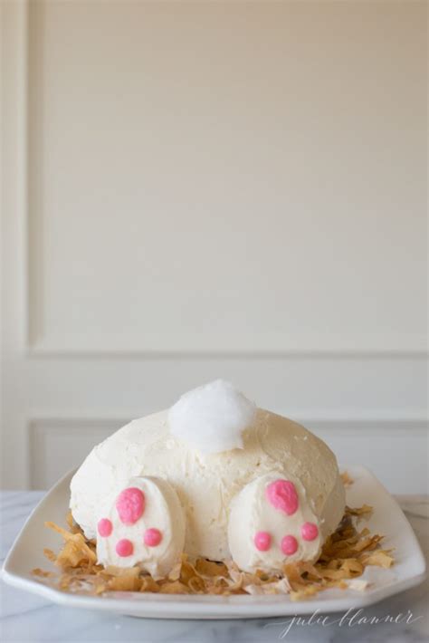 adorable bunny butt cake easter cake