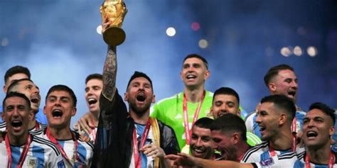 Messi Lifted The World Cup For Argentina As The Maradona Did 36 Years