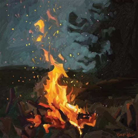 Painting Inspiration Art Inspo Fire Drawing Fire Painting
