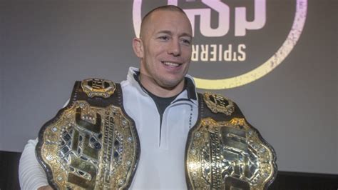 Canadian Mma Legend Georges St Pierre To Be Inducted Into Ufc Hall Of