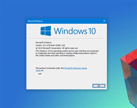 Microsoft Releases Windows 10 Build 10586122 To Users