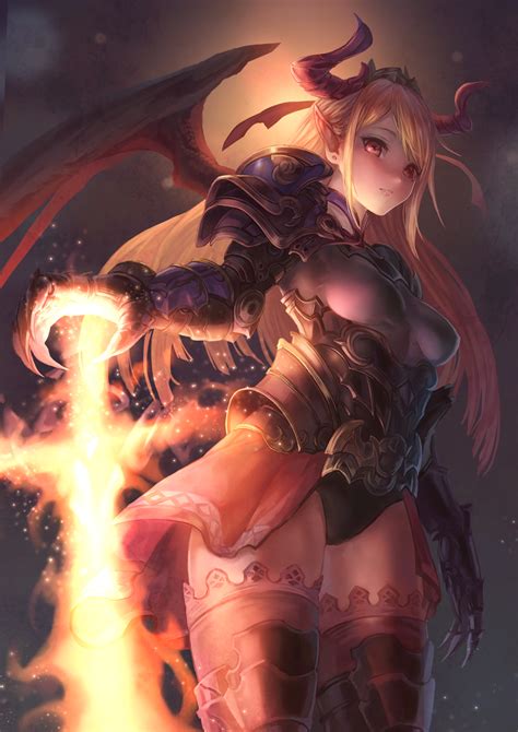 Demon Girl With A Fire Sword Original 22 Jul 2017｜random Anime