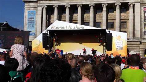 Olympic Torch Relay Nottingham 280612 Youtube
