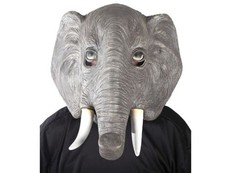Elephant Tusk Gray Full Mask