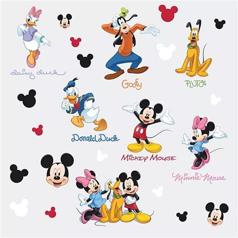Disneys Mickey Mouse And Friends Peel And Stick Wall Decal By Roommates