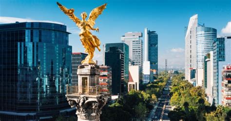 Disfruta De La Mejor Vista De La Ciudad De México Desde El Ángel De La