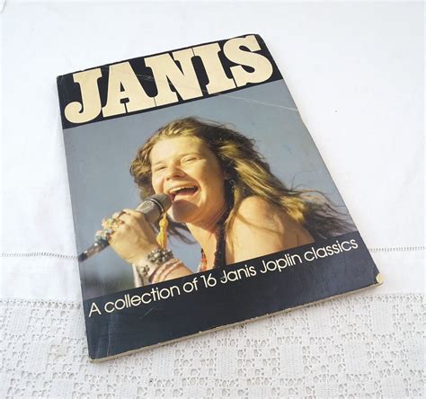 Vintage A Collection Of Janis Joplin Classics Music Book Etsy