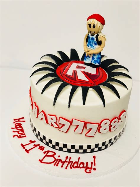 No matter which roblox cake you decide on, your party guests are going to love it and your son or daughter will have a very happy birthday. ROBLOX Themed Figure Cake CBG-161 - Confection Perfection ...