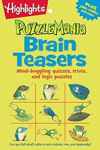 Brain Teasers Mind Boggling Quizzes Trivia And Logic Puzzles