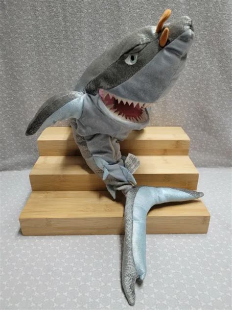 Disney Store Pixar Finding Nemo Chum Mako Shark Talking Plush Toy Puppet Picclick