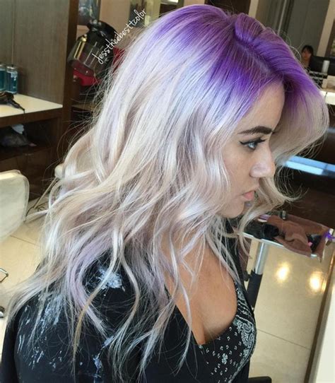 Purple shampoo works best on silver or blonde hair as it can neutralize the brassiness and provide a brighter, clean tone to the hair, explains cosmetic chemist ginger king. The Prettiest Pastel Purple Hair Ideas