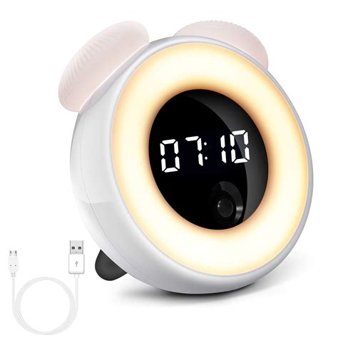 Vosov Alarm Clock For Kids Teenage Women Sleepingbody Recognition