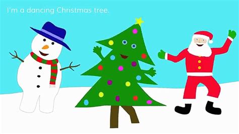The Dancing Christmas Tree Song Video Dailymotion