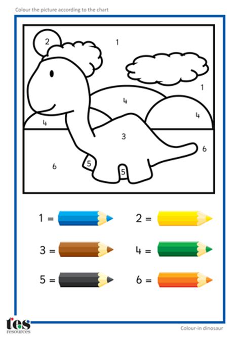 Help kids learn about the weather while having fun with our collection of free weather worksheets. Colour by Numbers TEACCH Activities - Dinosaurs ...