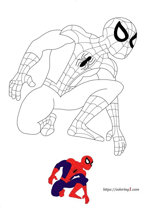Spiderman Coloring Pages 26 Free Printable Coloring Sheets For Kids
