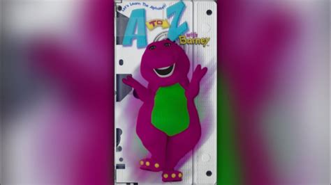 A To Z With Barney 1998 2001 Vhs Youtube