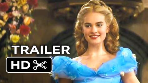 Cinderella Official Trailer 1 2015 Helena Bonham Carter Lily James Disney Movie Hd Youtube