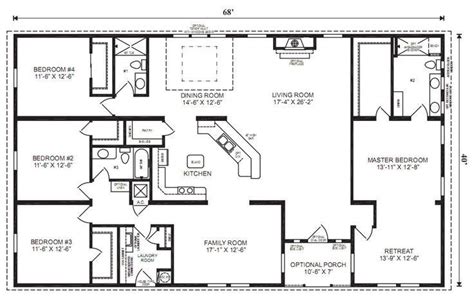 5 Bedroom Modular Home Plans Homeplanone