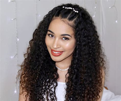 Ideas For A Long Curly Weave With Short Straight Closure Wavy Haircut