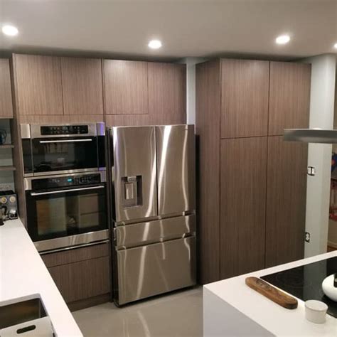 Then add our fronts to give your kitchen an exclusive look. Vail Slab Textured Melamine | IKEA custom door