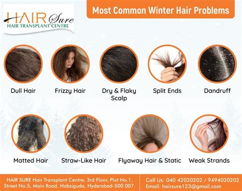 Most Common Winter Hair Problems Hair Sure