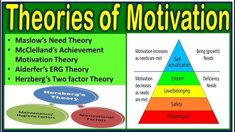 Theories Of Motivation I अभिप्रेरणा के सिद्धांत Youtube