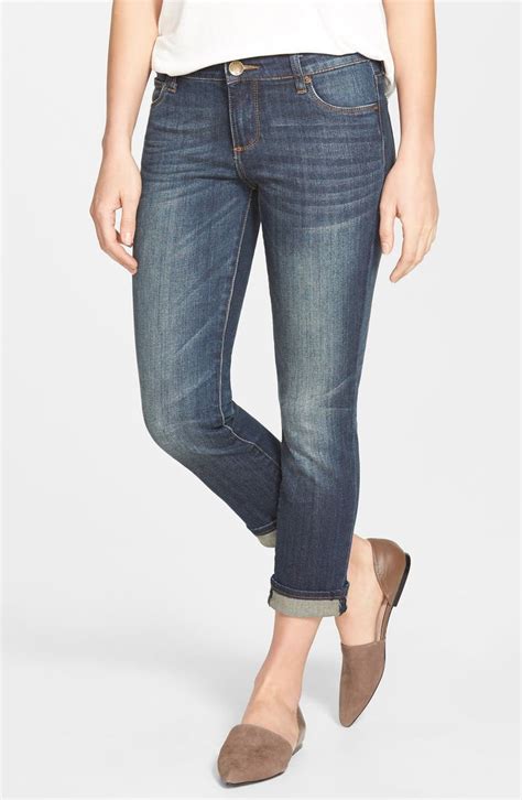 Kut From The Kloth Reese Stretch Ankle Straight Leg Jeans Encourage