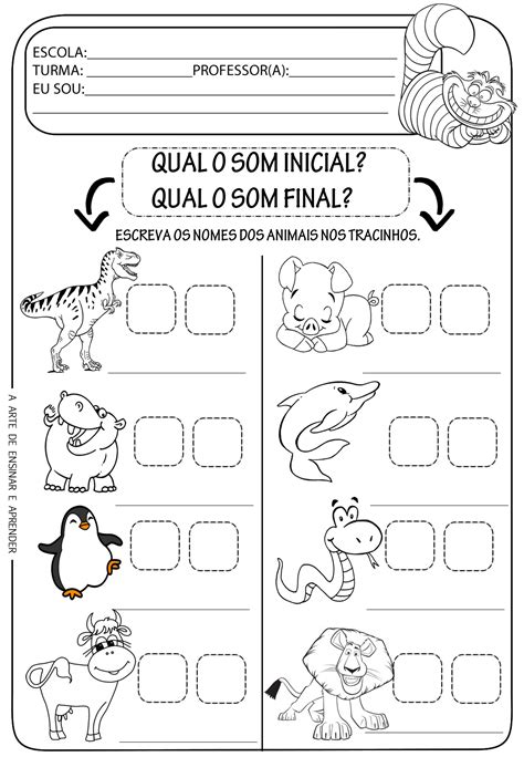 Atividades Sobre Os Sons 3 Ano Fundamental