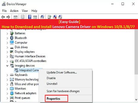 Lenovo Camera Driver Windows Download And Install Easy Guide Windows