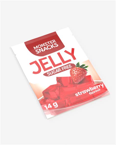 Monster Sugar Free Jelly Seductive Strawberry 14g Somano