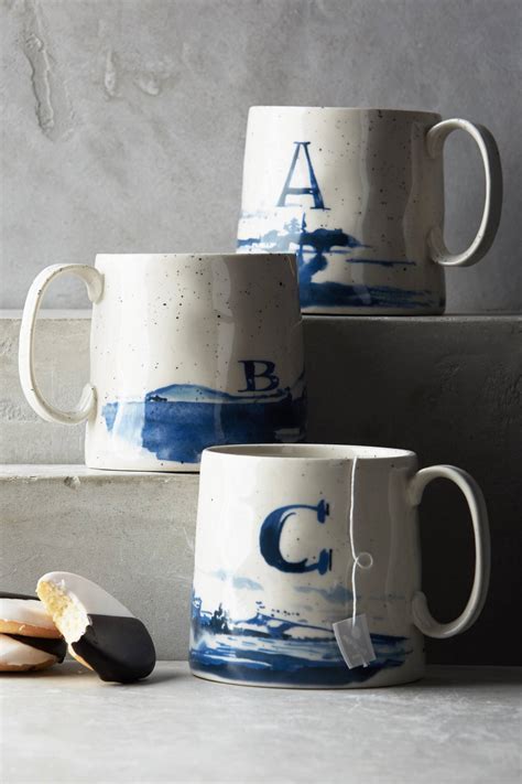 Anthropologie + Buoyant Letters Mug
