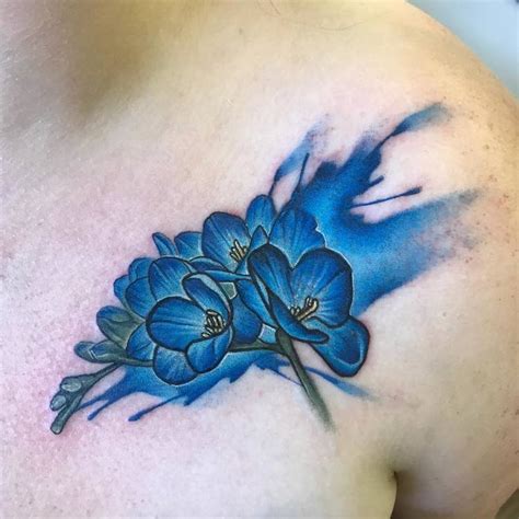 Maybe you would like to learn more about one of these? 22 Beautiful and Delicate Freesia Tattoo Designs | TattooAdore