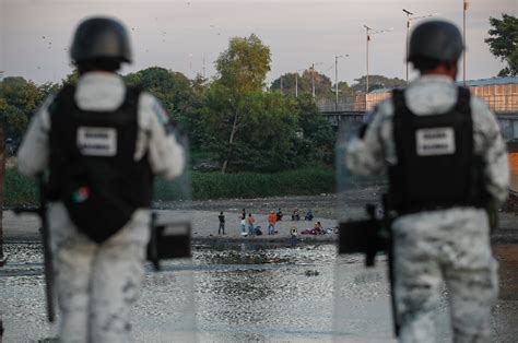 Es Reforzada La Vigilancia En La Frontera Sur De México Para Frenar
