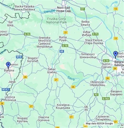 Auto Karta Srbija Gugl Mapa