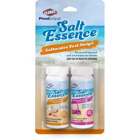 Is too much salt level in a pool bad? Clorox Pool&Spa Salt Essence Salt Test Strips - Walmart.com