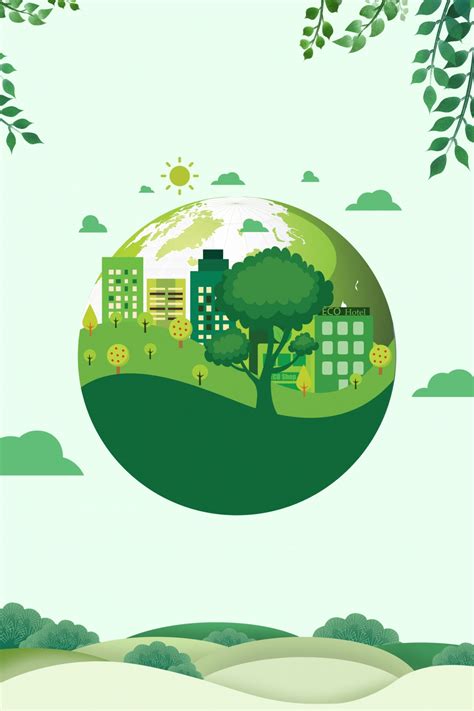 Green Hd Energy Environmental Poster Energy Green Environmental