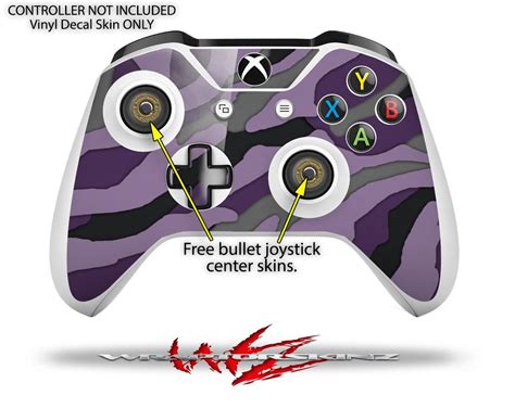 Xbox One S Console Controller Bundle Skins Camouflage Purple Wraptorskinz