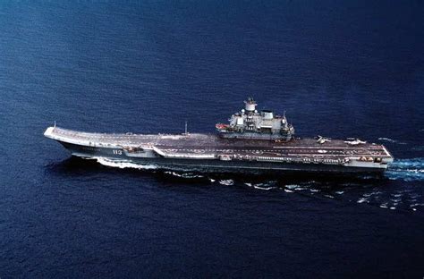 The Flagship Carrier Of The Russian Navy Admiral Kuznetsov
